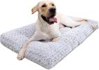 Deluxe Plush Dog Crate Bed Comfy Kennel Pad