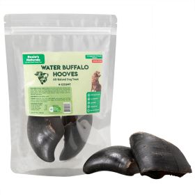 Water Buffalo Hooves 4 COUNT-10 oz