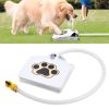 Dog Water Fountain Step-on Activated Sprinkler