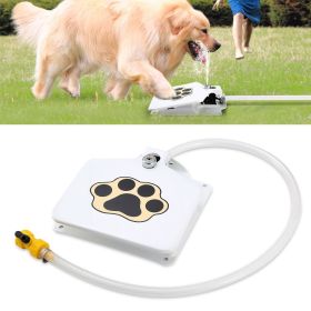 Dog Water Fountain Step-on Activated Sprinkler