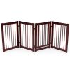 Configurable Folding 4 Panel Wooden Gate