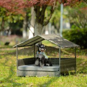 Outdoor Dog Bed With Canopy