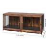 Extra Large Double Dog Crate Furniture with Divider