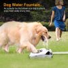 Dog Water Fountain Step-on Activated Sprinkler