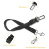 2Pcs Pet Dog Seat Belt Leash