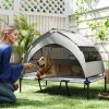 Elevated Dog Bed with Removable Canopy