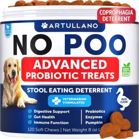 No Poo Chews For Dogs Coprophagia Stool Eating Deterrent (Option: Artullano)