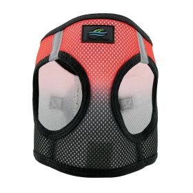 American River Choke Free Harness Ombre Collection (Color: Midnight Red, size: XX-Small)