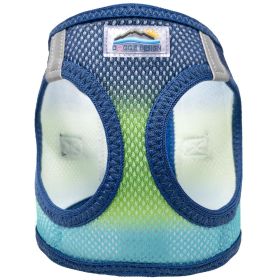 American River Choke Free Harness Ombre Collection (Color: Northern Lights, size: XX-Small)