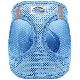 American River Choke Free Harness (Color: Light Blue, size: XX-Small)