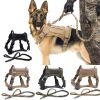 Tactical Dog Harness Training Vest And Leash