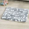 Bone Print Thick Pet Sleeping Pad