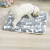Bone Print Thick Pet Sleeping Pad