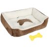 Cozy Fleece Dog Bed