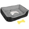 Cozy Fleece Dog Bed
