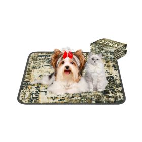 Qeils Washable Pee Pads 2 Pack Reusable Puppy Pads (size: 18"*24"(Pack of 2))
