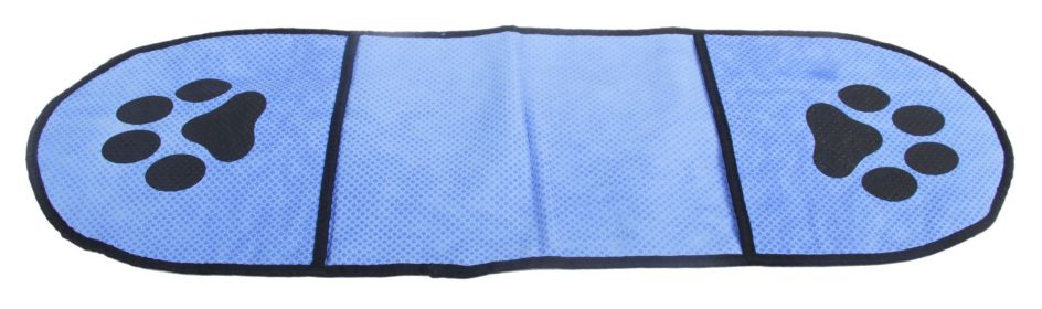 Pet Life Dry Aid Quick Drying Pet Towel (Color: Blue)