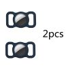 2pcs Pet Silicone Protective Case Dog Collar Loop For Apple Airtags