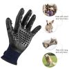 Pet Hair Removal Gloves for Grooming and Bathing