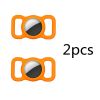 2pcs Pet Silicone Protective Case Dog Collar Loop For Apple Airtags