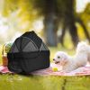 Foldable Pet Stroller with Detachable Basket