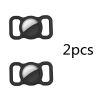 2pcs Pet Silicone Protective Case Dog Collar Loop For Apple Airtags