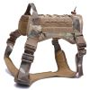 Tactical Dog Harness Training Vest And Leash