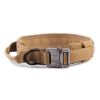 Tactical Dog Collar With Handle Military Style