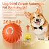 Interactive Bouncing Ball For Dogs,Automatic Smart Toy, Self-moving Rotating Stimulating Pet Entertainment, Noise-Reducing Urchin Cover