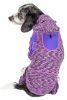 Pet Life Active 'Downward Dog' Heathered Performance 4-Way Stretch Full Body Warm Up Hoodie