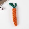 Rope Toy For Chewing And Cleaning Teeth Carrot Or Duck