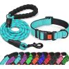 Matching Collar and Leash with Comfortable Handle