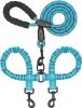 Dual No Tangle Leash With 360 Swivel