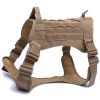Tactical Dog Harness Training Vest And Leash