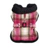 Sherpa-Lined Dog Harness Coat
