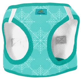 American River Choke Free Harness Holiday Collection (Color: Snowflake, size: X-Small)