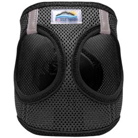 American River Choke Free Harness (Color: Black, size: small)