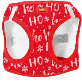 American River Choke Free Harness Holiday Collection (Color: HO HO HO, size: small)